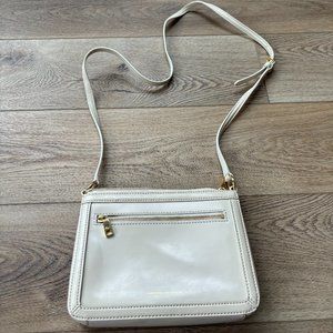 Never Used Ralph Lauren Cream Patent Leather Crossbody